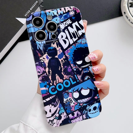 Painted Pattern Precise Hole PC Phone Case, For iPhone 12 Pro Max