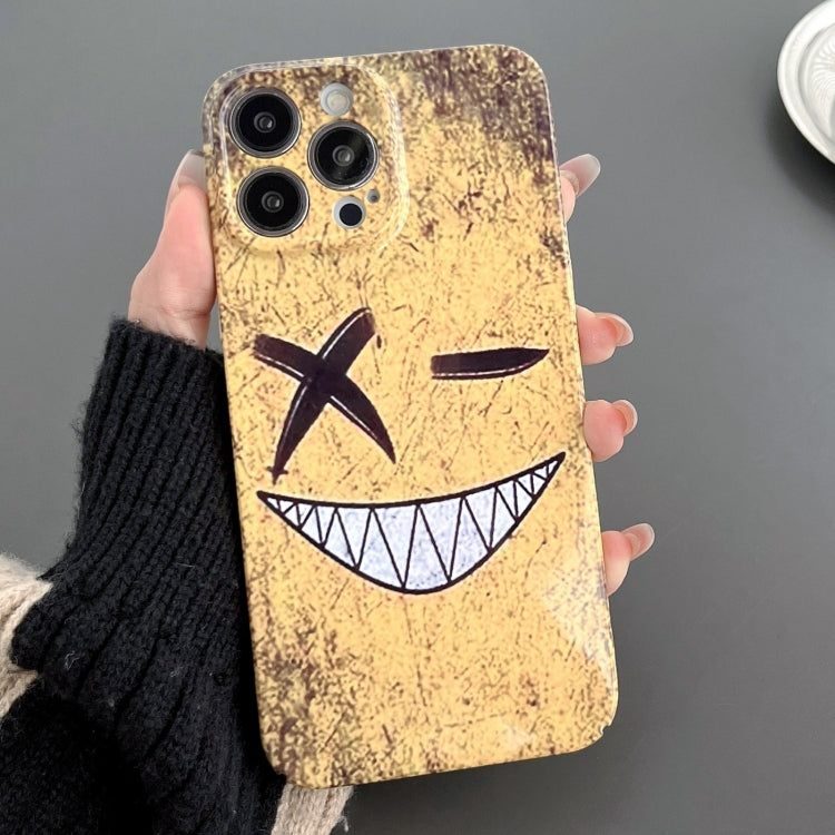 Painted Pattern Precise Hole PC Phone Case, For iPhone 12 Pro Max