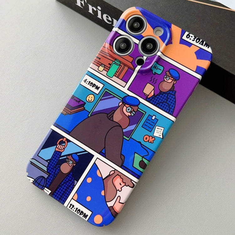 Painted Pattern Precise Hole PC Phone Case, For iPhone 11 Pro Max