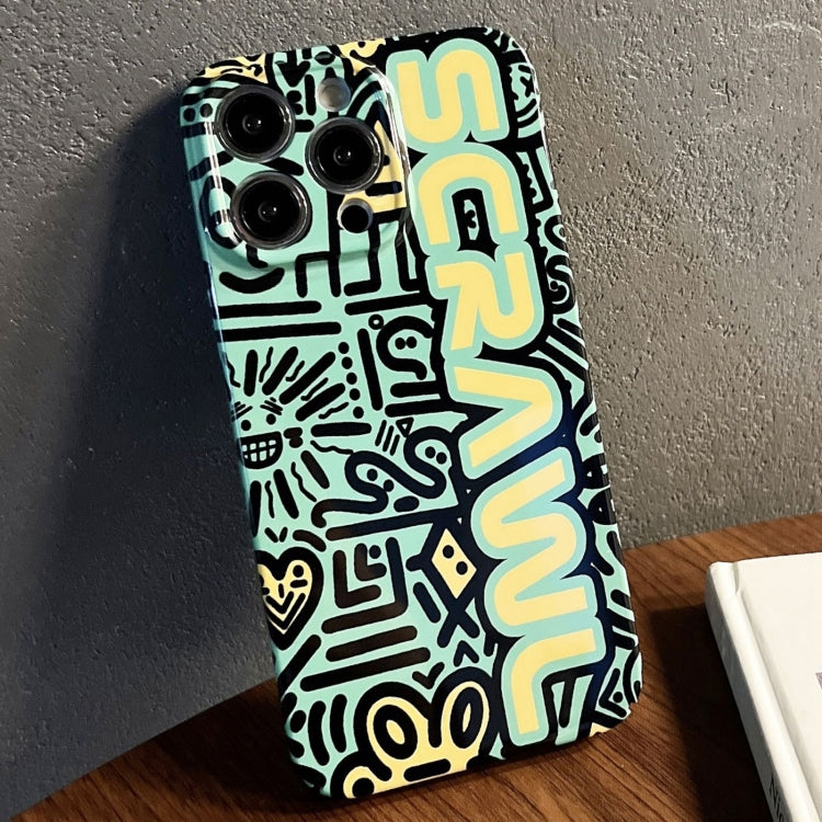 Painted Pattern Precise Hole PC Phone Case, For iPhone 11 Pro