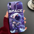 For iPhone XS Max / Purple Astronaut