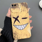 For iPhone 8 Plus / 7 Plus / Yellow Background Smiling