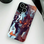 For iPhone 15 / Orange Robot