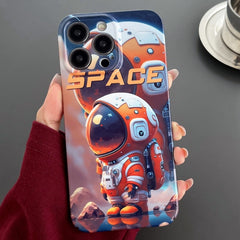 Painted Pattern Precise Hole PC Phone Case, For iPhone 15 Pro Max