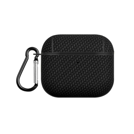 Woven Skin Texture PC TWS Earphone Protective Case, For AirPods Pro 2, For AirPods 3, For AirPods Pro, For AirPods 1 / 2