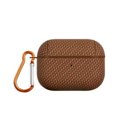 Woven Skin Texture PC TWS Earphone Protective Case, For AirPods Pro 2, For AirPods 3, For AirPods Pro, For AirPods 1 / 2