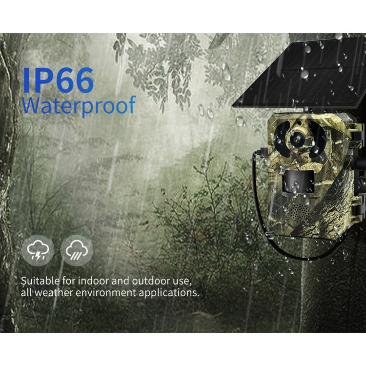 ESCAM QF380 4MP Network Solar PIR Alert Smart Wildlife Hunting Camera