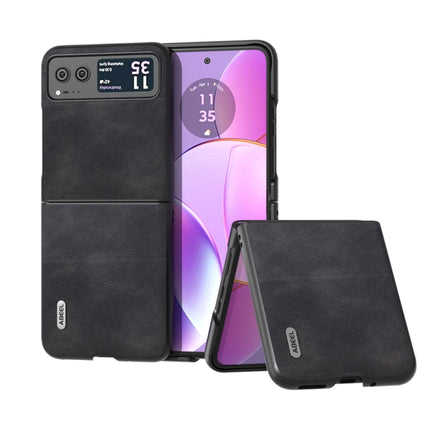 ABEEL Cowhide Texture PU Phone Case, For Motorola Razr 40, For Motorola Razr 40 Ultra