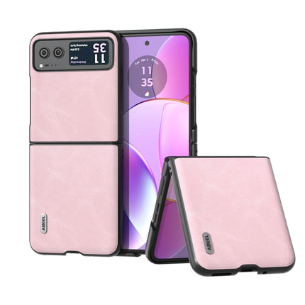 ABEEL Cowhide Texture PU Phone Case, For Motorola Razr 40, For Motorola Razr 40 Ultra