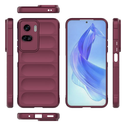 Magic Shield TPU + Flannel Phone Case, For Honor 90 Lite