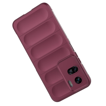 Magic Shield TPU + Flannel Phone Case, For Honor 90 Lite