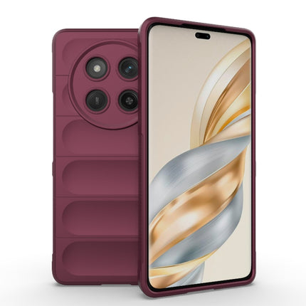 Magic Shield TPU + Flannel Phone Case, For Honor 400 Global 156.5mm, For Honor X60 Pro 5G