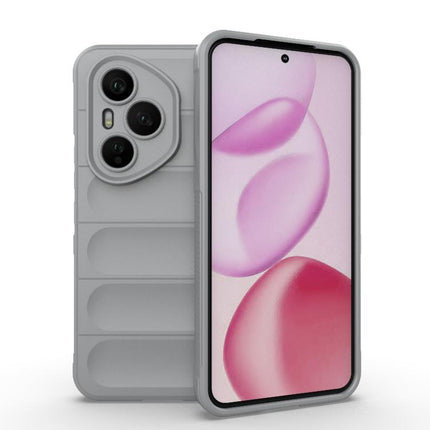 Magic Shield TPU + Flannel Phone Case, For Honor 500 Pro Global 155.8mm, For Honor 400 Pro 5G Global 160.8mm