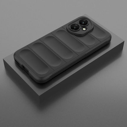 Magic Shield TPU + Flannel Phone Case, For Honor 400 Global 156.5mm, For Honor X60 Pro 5G