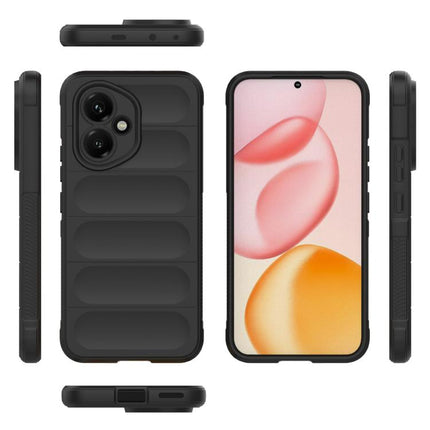 Magic Shield TPU + Flannel Phone Case, For Honor 400 Global 156.5mm, For Honor X60 Pro 5G