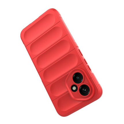 Magic Shield TPU + Flannel Phone Case, For Honor 400 Global 156.5mm, For Honor X60 Pro 5G