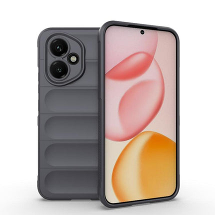 Magic Shield TPU + Flannel Phone Case, For Honor 400 Global 156.5mm, For Honor X60 Pro 5G