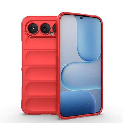 Magic Shield TPU + Flannel Phone Case, For Honor 500 Pro Global 155.8mm, For Honor 400 Pro 5G Global 160.8mm