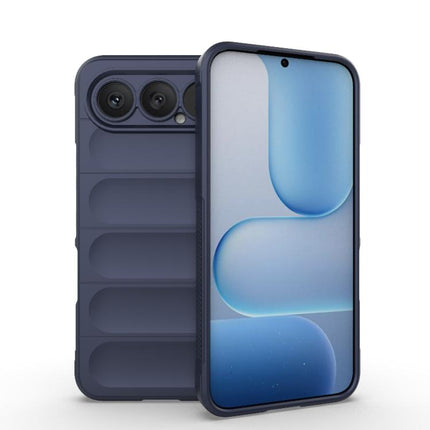 Magic Shield TPU + Flannel Phone Case, For Honor 500 Pro Global 155.8mm, For Honor 400 Pro 5G Global 160.8mm