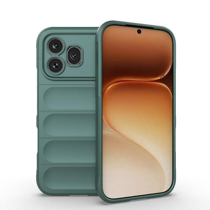 Magic Shield TPU + Flannel Phone Case, For Honor 600 Pro Global, For Honor 600 Lite 5G Global