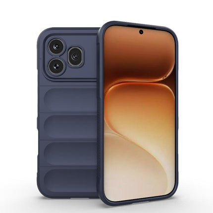 Magic Shield TPU + Flannel Phone Case, For Honor 600 Pro Global, For Honor 600 Lite 5G Global