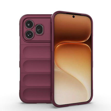 Magic Shield TPU + Flannel Phone Case, For Honor 600 Pro Global, For Honor 600 Lite 5G Global
