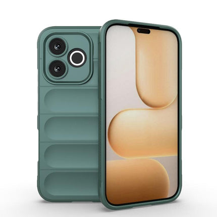 Magic Shield TPU + Flannel Phone Case, For Honor 600 Pro Global, For Honor 600 Lite 5G Global