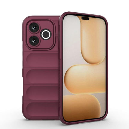 Magic Shield TPU + Flannel Phone Case, For Honor 600 Pro Global, For Honor 600 Lite 5G Global