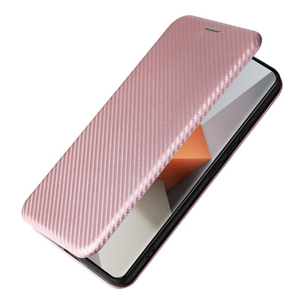 Carbon Fiber Texture Flip Leather Phone Case, For Xiaomi Redmi Note 13 Pro+ 5G, For Xiaomi Redmi Note 13 Pro, For Xiaomi Redmi K60 Ultra, For Xiaomi Redmi 12R / Poco M6 Pro