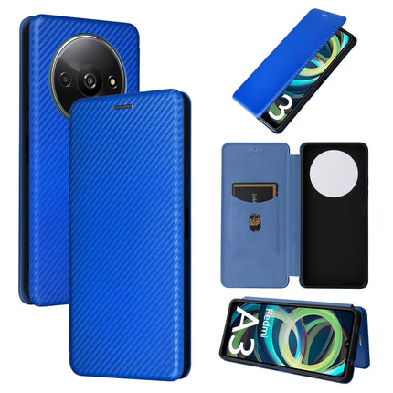 Carbon Fiber Texture Flip Leather Phone Case, For Xiaomi Redmi Note 13 Pro / M6 Pro 4G, For Xiaomi Redmi A3 4G, For Xiaomi Redmi Note 13 4G, For Xiaomi Redmi 13C 5G / 4G