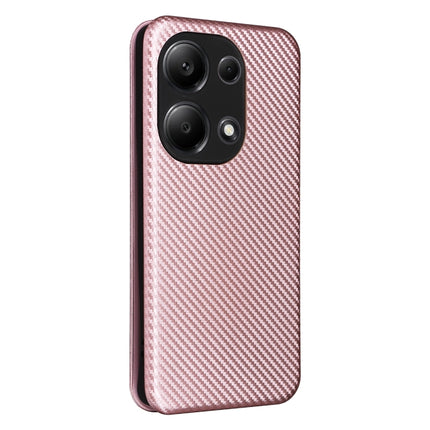 Carbon Fiber Texture Flip Leather Phone Case, For Xiaomi Redmi Note 13 Pro / M6 Pro 4G, For Xiaomi Redmi A3 4G, For Xiaomi Redmi Note 13 4G, For Xiaomi Redmi 13C 5G / 4G