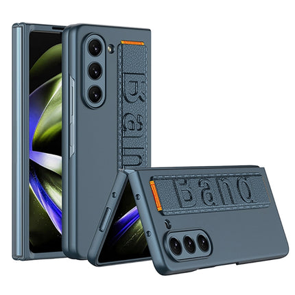GKK Ultra-thin Wristband Shockproof Phone Case with Holder, For Samsung Galaxy Z Fold5 5G