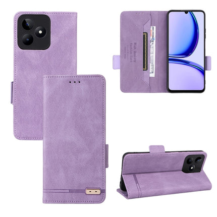 Magnetic Clasp Leather Phone Case, For Realme GT Neo6 / GT Neo6 SE, For Realme C63 / C61, For Realme GT5 5G, For Realme C53 4G / Narzo N53 4G