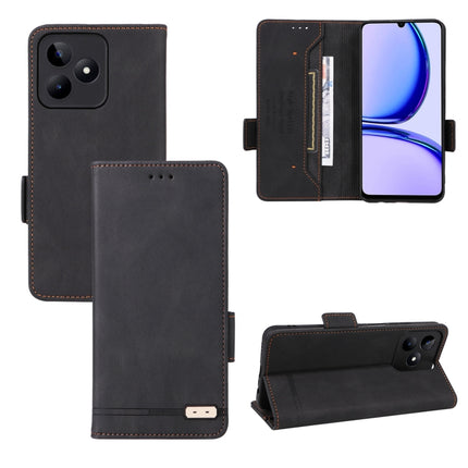 Magnetic Clasp Leather Phone Case, For Realme GT Neo6 / GT Neo6 SE, For Realme C63 / C61, For Realme GT5 5G, For Realme C53 4G / Narzo N53 4G