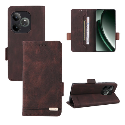 Magnetic Clasp Leather Phone Case, For Realme C75 4G, For Realme CT7 Pro, For Realme 13 Pro / 13 Pro+, For Realme GT 6 / GT 6T
