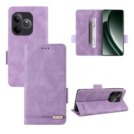 Magnetic Clasp Leather Phone Case, For Realme GT Neo6 / GT Neo6 SE, For Realme C63 / C61, For Realme GT5 5G, For Realme C53 4G / Narzo N53 4G