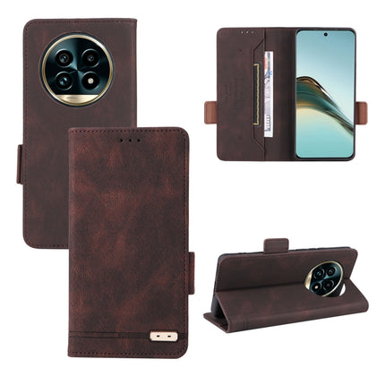 Magnetic Clasp Leather Phone Case, For Realme C75 4G, For Realme CT7 Pro, For Realme 13 Pro / 13 Pro+, For Realme GT 6 / GT 6T