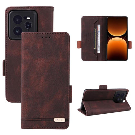 Magnetic Clasp Leather Phone Case, For Realme C75 4G, For Realme CT7 Pro, For Realme 13 Pro / 13 Pro+, For Realme GT 6 / GT 6T