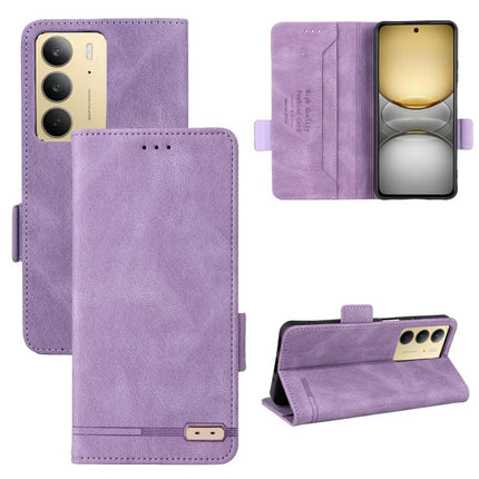 Magnetic Clasp Leather Phone Case, For Realme C75 4G, For Realme CT7 Pro, For Realme 13 Pro / 13 Pro+, For Realme GT 6 / GT 6T