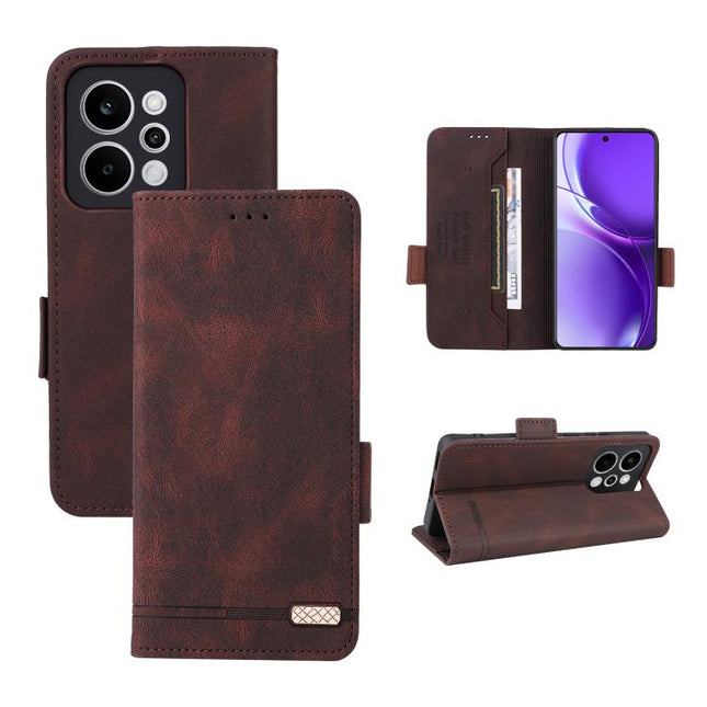 Magnetic Clasp Leather Phone Case, For Realme P4 Power 5G / C83 5G, For Realme Note 80 4G, For Realme 16 Pro+ 5G, For Realme 16 Pro 5G