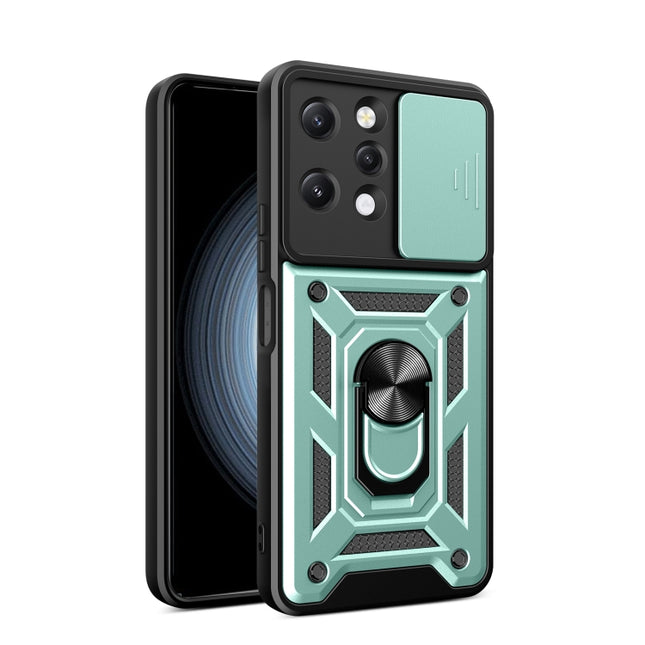 Sliding Camera Cover Design TPU Hybrid PC Phone Case, For Xiaomi Redmi 12 4G, For Xiaomi Redmi 12C 4G / 11A 4G