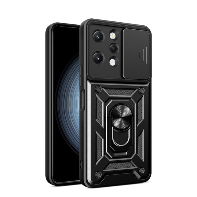 Sliding Camera Cover Design TPU Hybrid PC Phone Case, For Xiaomi Redmi 12 4G, For Xiaomi Redmi 12C 4G / 11A 4G