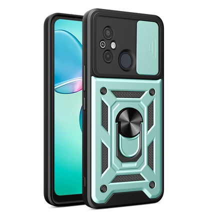 Sliding Camera Cover Design TPU Hybrid PC Phone Case, For Xiaomi Redmi 12 4G, For Xiaomi Redmi 12C 4G / 11A 4G