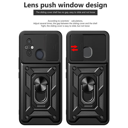 Sliding Camera Cover Design TPU Hybrid PC Phone Case, For Xiaomi Redmi 12 4G, For Xiaomi Redmi 12C 4G / 11A 4G