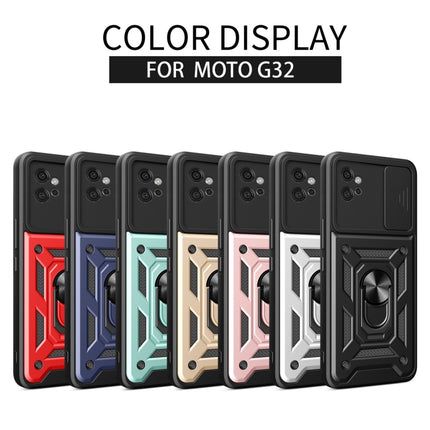 Sliding Camera Cover Design TPU+PC Phone Case, For Motorola Moto G32