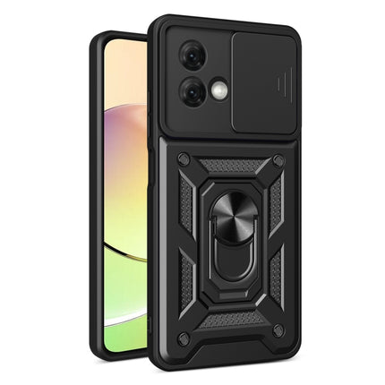 Sliding Camera Cover Design TPU+PC Phone Case, For Motorola Moto G04 / G24, For Motorola Moto G34 5G, For Motorola Moto G84