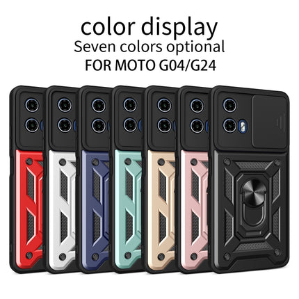 Sliding Camera Cover Design TPU+PC Phone Case, For Motorola Moto G04 / G24, For Motorola Moto G34 5G, For Motorola Moto G84