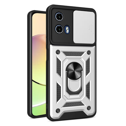 Sliding Camera Cover Design TPU+PC Phone Case, For Motorola Moto G04 / G24, For Motorola Moto G34 5G, For Motorola Moto G84