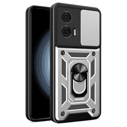 Sliding Camera Cover Design TPU+PC Phone Case, For Motorola Edge 50 Pro Global, For Motorola Edge 50 Fusion, For Motorola Moto G 5G 2024