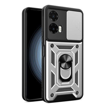 Sliding Camera Cover Design TPU+PC Phone Case, For Motorola Moto G35 5G Global, For Motorola Moto G55, For Motorola Edge 50 5G